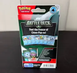 Pokemon Chien-Pao ex Battle Deck TCG Sealed - Image 3