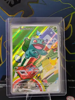 Pokemon Bulbasaur 037 Holo Promo ME: Mega Evolution Promo Pokemon - Image 1