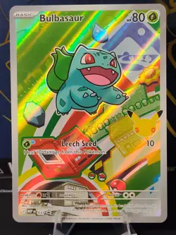 Pokemon Bulbasaur 037 Holo Promo ME: Mega Evolution Promo Pokemon - Image 4