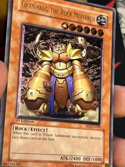 FET-EN009 Granmarg The Rock Monarch Ultimate Rare 1st Edition EURO NM Yugioh - Image 3