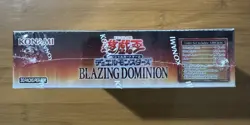 YUGIOH BLAZING DOMINION BLZD ASIA ENGLISH EDITION BOOSTER BOX (30 PACKS) - Image 3