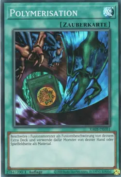 yugioh Polymerisation RA03-DE051 V1 ULTRA RARE DEUTSCH - Image 1