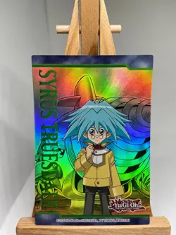 Syrus Truesdale - Double Sided Character Artwork Card LDS1 - NM - YuGiOh - Image 1