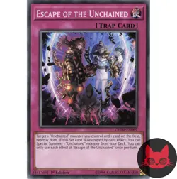 Yugioh Escape of the Unchained CHIM-EN069 Common 1st Edition NM - Image 1