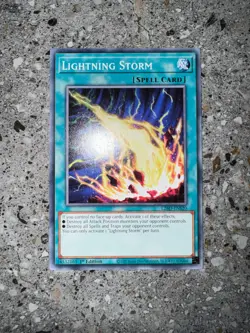 Yugioh TCG Lightning Storm L26D-ENS20 1st Edition NM-M Combined Ship - Image 3