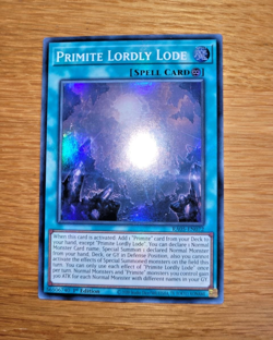 Primite Lordly Lode Super Rare RA05-EN074 English Yugioh 1st Edition - Image 1