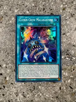 Yugioh TCG Clown Crew Malabarisme BLZD-EN061 Super Rare 1st Edition EU NM-M - Image 1