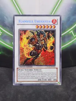 Yugioh Flamvell Uruquizas HA01-EN024 Secret Rare NM - Image 1