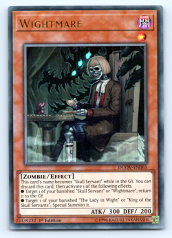 Wightmare - DUOV-EN065 - Ultra Rare - 1st Edition - Yugioh - Image 1