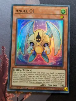 Angel 01 EGO1-EN006 Yu-Gi-Oh! Super Rare - Image 1