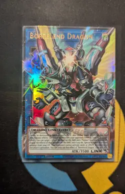 BLGG-EN142 Borrelend Dragon Extended Art Ultra Rare 1st Ed YuGiOh - Image 1