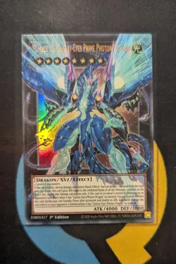 BLGG-EN140 Number 62: Galaxy-Eyes Prime Ph Extended Art Ultra Rare 1st Ed YuGiOh - Image 1