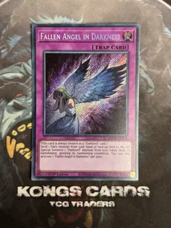 BLGG-EN031 Fallen Angel in Darkness Secret Rare Yu-Gi-Oh! - Image 1