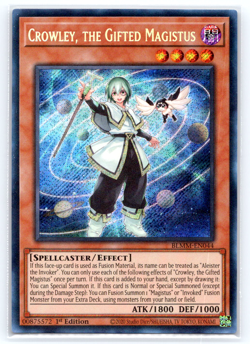 the Gifted Magistus - BLMM-EN044 - Secret Rare - 1st Edition - Yugioh - Image 1