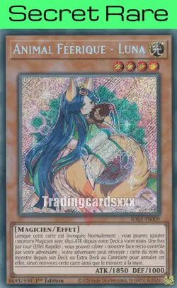 Yu-Gi-Oh! Animal Feerique - Luna : SE RA01-FR009 - Image 1