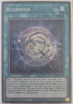 YuGiOh Regenesis Secret Rare 1st Edition ALIN-EN039 - Image 1