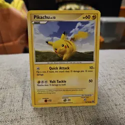 Pikachu Pokemon TCG Majestic Dawn Common Card #70/100 - Image 1