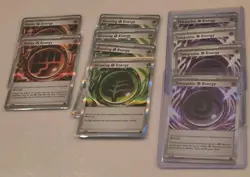 Pokemon Perfect Order Rare Holo Energy Cards - Lot of 10 - Image 1