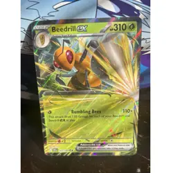 Beedrill EX 003/086 Holo Rare Chaos Rising Pokemon TCG Card 2026 - Image 1