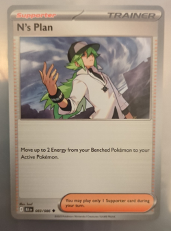 N’s Plan 083/086 Black Bolt Uncommon Pokemon Card - Image 1