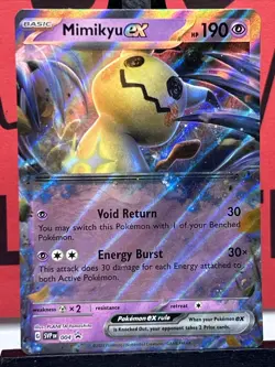 Mimikyu ex 004 Holo SV: Scarlet & Violet Promo Pokemon Card - Image 3