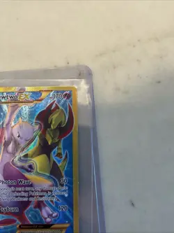 Pokemon Mewtwo-EX TCG Breakthrough Holo Card 163/162 Secret Rare - Image 4