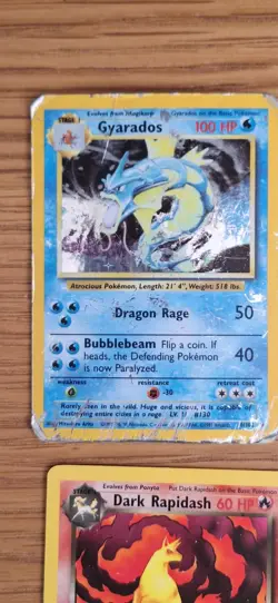 Vintage WOTC Rare 12 x Pokemon Card Bundle Joblot English Very Heavy Played - Image 3