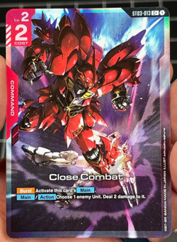 Close Combat (C+) | ST03-013 | English | Bandai | Gundam Card Game | NM - Image 1