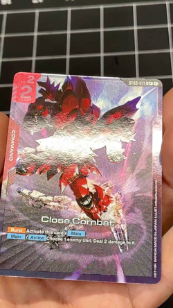 Close Combat (C+) | ST03-013 | English | Bandai | Gundam Card Game | NM - Image 2