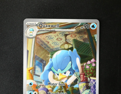 Pokemon Card TCG - Quaxwell 207/193 - Paldea Evolved - Illustration Rare - NM ⭐ - Image 2