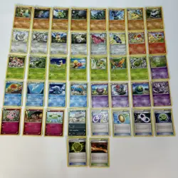 42x Pokemon XY Fates Collide Card Bundle with Common Uncommon Rare Cards - Image 1