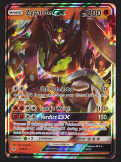 2018 Zygarde GX 73/131 Sun & Moon Forbidden Light Pokemon TCG Trading Card Game - Image 1