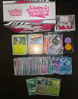 Pokemon Black Bolt 358 Card Bundle + White Flare Accessories + Promo - Image 2