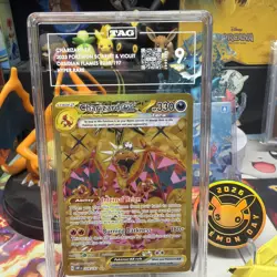 Pokemon TCG Charizard EX Holo Card Sv03: Obsidian Flames 228/197 TAG 9 - Image 1
