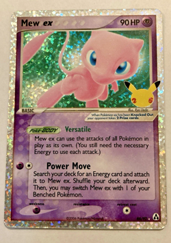 Pokemon TCG Mew EX Celebrations Classic Collection Holo Ultra Rare Card 88/92 - Image 1