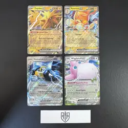 Pokemon TCG - EX 4-Card Lot - Ultra Rare Holo - NM - Image 1