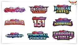 Pokemon TCG Cards Choose your Favorite Card from SCARLET & VIOLET Sets - Image 1