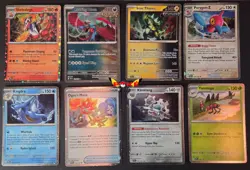 8 x Pokemon Cosmo Holo Cards (Assorted) NM - Image 1