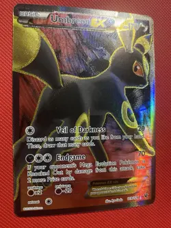 Umbreon EX (Full Art) 119/124 Fates Collide Pokemon Card TCG - Image 4
