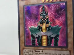 YuGiOh Jinzo PSV-000 Secret Rare Unlimited Pharaoh's Servant Reverse Foil Error - Image 2