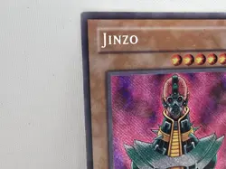 YuGiOh Jinzo PSV-000 Secret Rare Unlimited Pharaoh's Servant Reverse Foil Error - Image 3