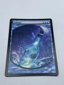 Tidings - Player Rewards Promo Textless - Promo - MTG - Magic The Gathering - Image 2