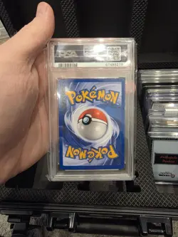 Pokemon Neo Genesis Ampharos Holo PSA 8 1/111 Pokemon Card Slab English - Image 2
