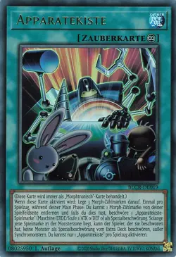 YuGiOh Apparatekiste BLCR-DE019 Ultra Rare NM 1st - Image 1
