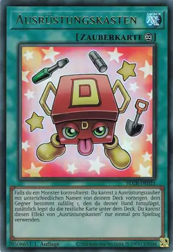 YuGiOh Ausrustungskasten BLCR-DE021 Ultra Rare Neu 1st - Image 1