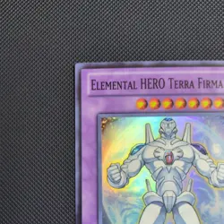 Elemental HERO Terra Firma LCGX-EN075 Legendary Collection 2 Unlimited Ed NM - Image 3
