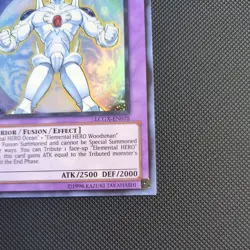 Elemental HERO Terra Firma LCGX-EN075 Legendary Collection 2 Unlimited Ed NM - Image 5