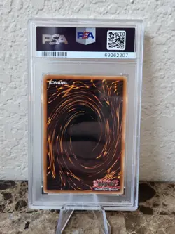 Yugioh PSA 6 Dark Magician Ultra Rare LOB-005 #005 - Image 3