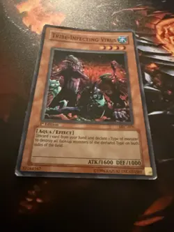 Tribe-infecting Virus MFC-076 1st Edition Super Rare MP See Description Yugioh! - Image 1