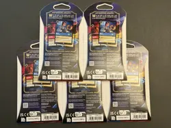 NEW Sealed - Disney Lorcana - First Chapter Sleeved Booster Pack Lot of 5 - Image 2